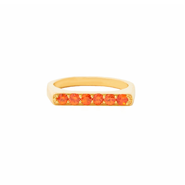 THE EDGE STRAIGHT STACKING RING