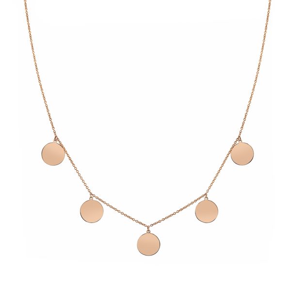 5 DISC NECKLACE