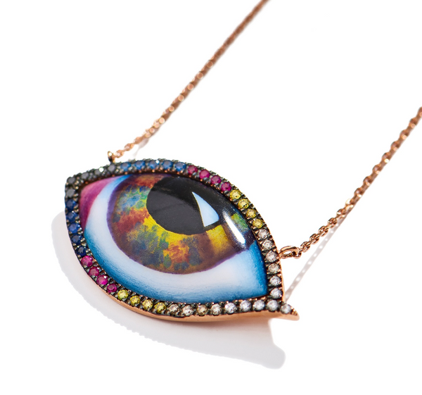 GRAND PSYCHEDELIC DIAMOND NECKLACE
